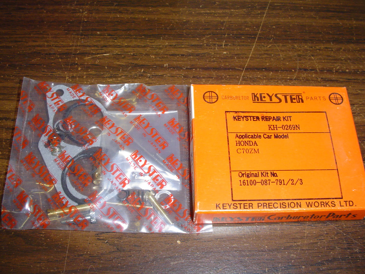 312E KEYSTER CARB KIT C70M KH-0269N  01600-KEY-0269N