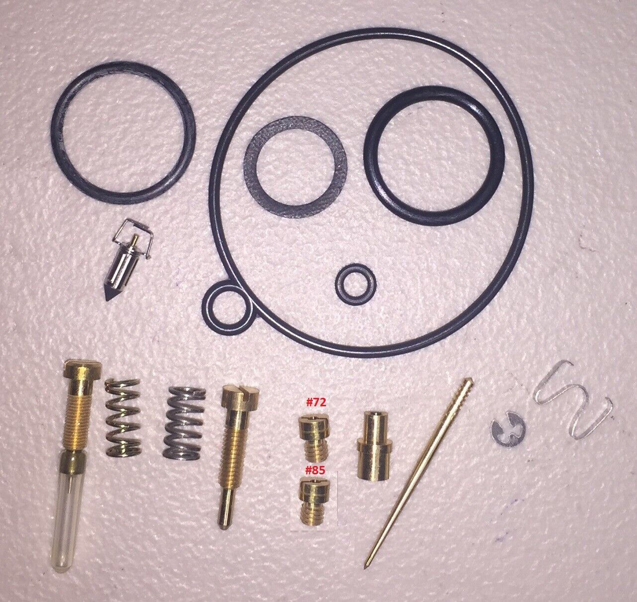 1EA NEW KEYSTER CARB KIT 1980 1981 C70 PASSPORT (332P/#85)