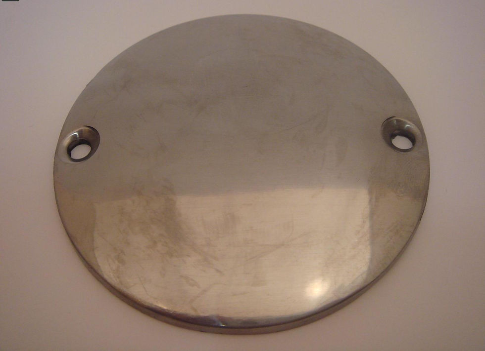 Thumbnail: SILVER PAINTED ALUMINUM FLYWHEEL COVER CASE S1235