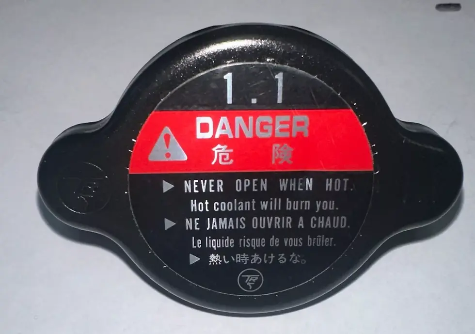 Thumbnail: OEM HONDA RADIATOR CAP COMP. ATC250R 85-86 TRX250R 19045-MZ1-621 R2354