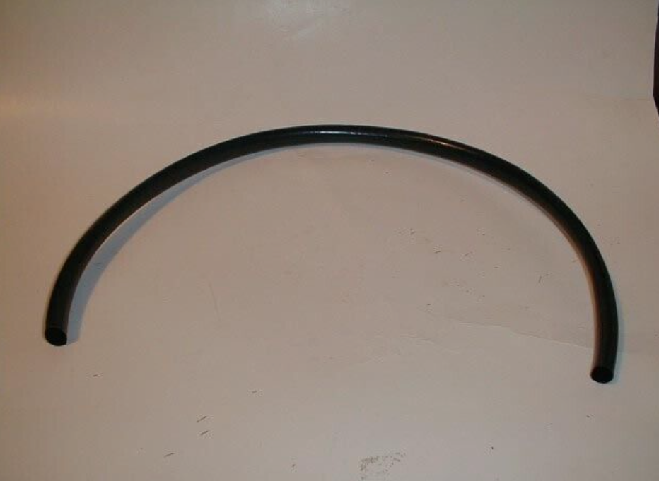 1EA NEW CT70 MAIN WIRE HARNESS TUBING PER/FOOT (NEW BLACK SATIN FINISH)