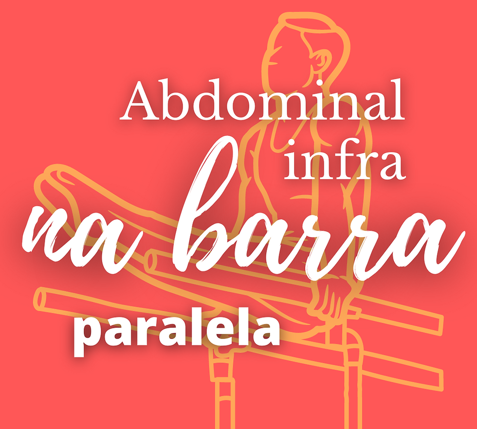 ilustração sobre abdominal infra paralela