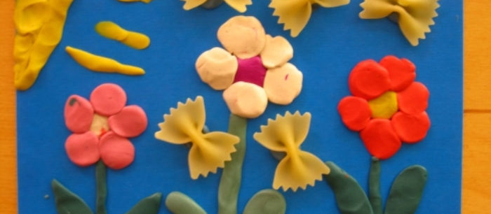 Поделки из макарон #СИДИМДОМА