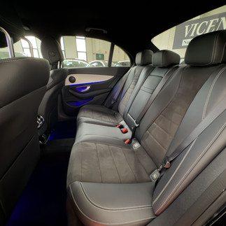 Mercedes Benz classe E sedili posteriori