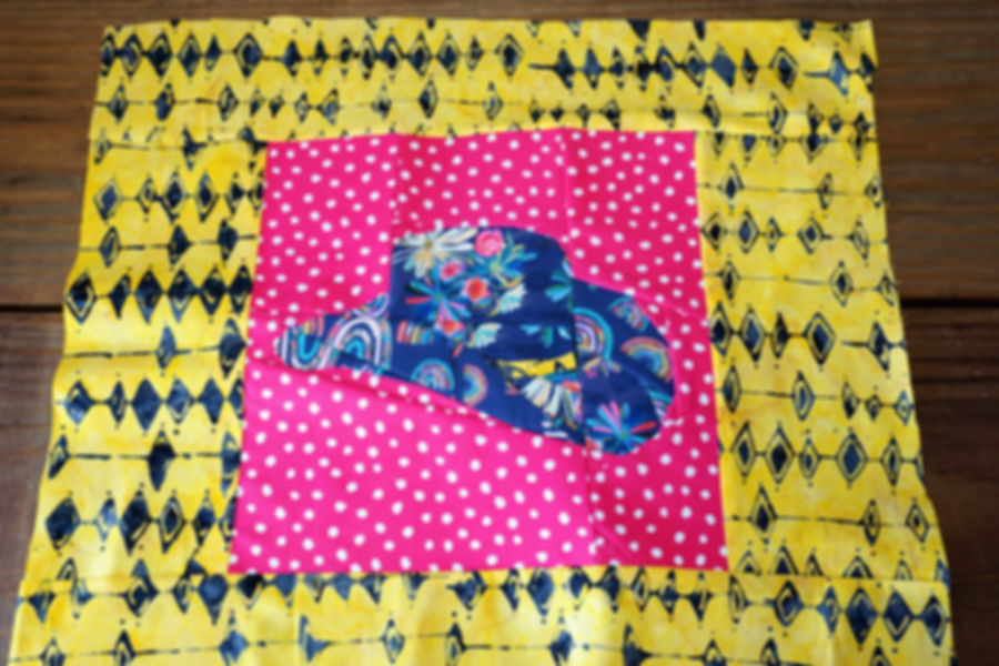 Cowboy Hat Western Hat Foundation Paper Pieced Block