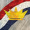 Thumbnail: Crown of the Netherlands Foundation Paper Pieced Quilt Pattern