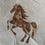Thumbnail: Geometric Horse Foundation Paper Pieced Quilt Pattern Block