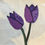 Thumbnail: Tulip No. 2 Flower Dutch Fields Netherlands Foundation Paper Pieced Quilt