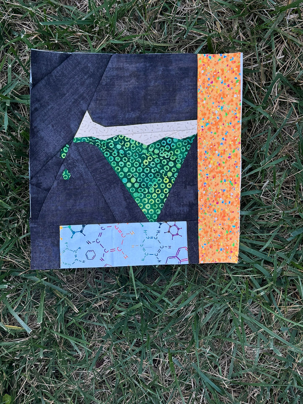 Thumbnail: Spilled Broken Chemistry Flask FPP Science Bookcase