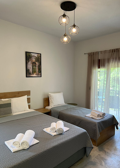 Triple bedroom with balcony, Alex Rooms Stavros