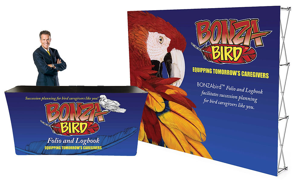 BONZAbird Tradeshow Graphics