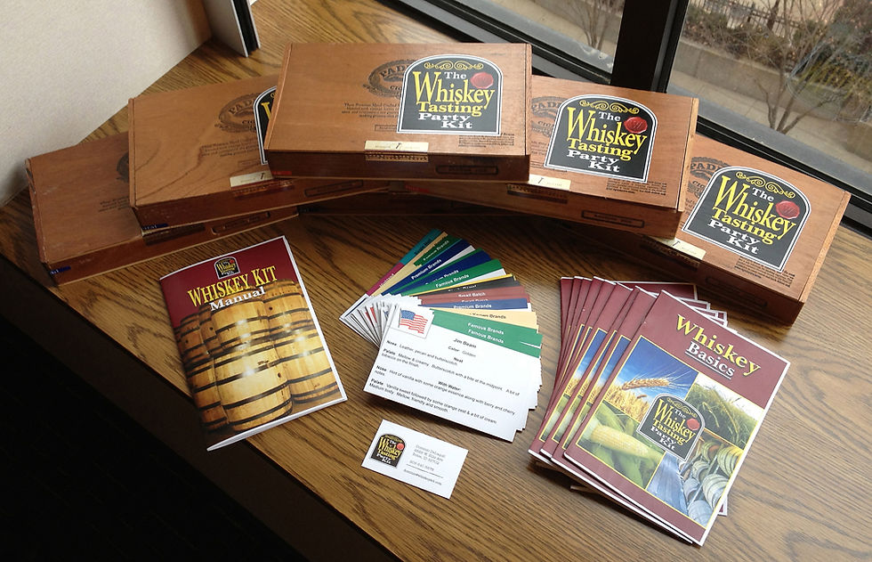 Whiskey Tasting Party Kit