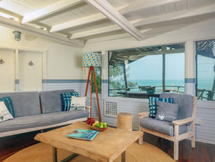 The Overhang - Boathouse, Dar es Salaam. Interiors and furniture.