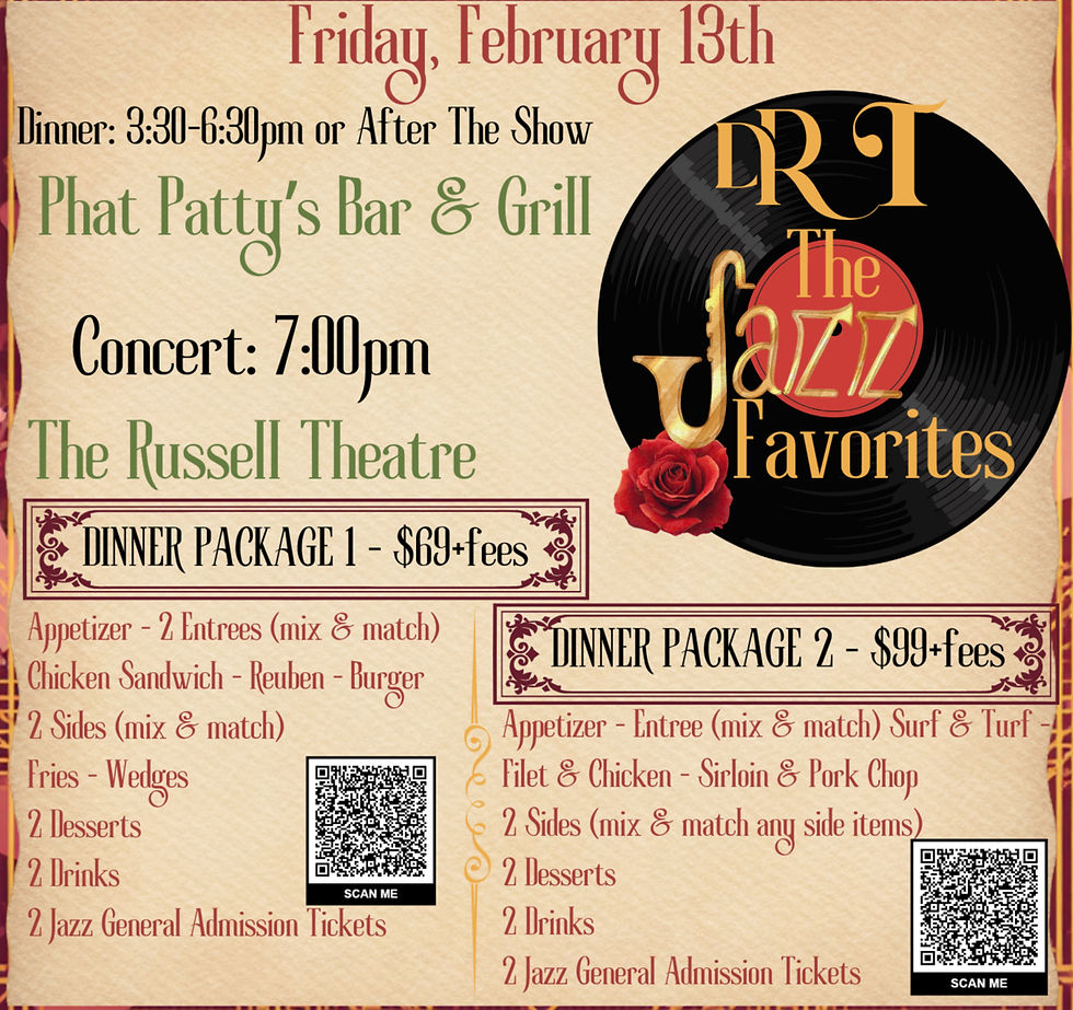 Valentines Dinner & Jazz Show 