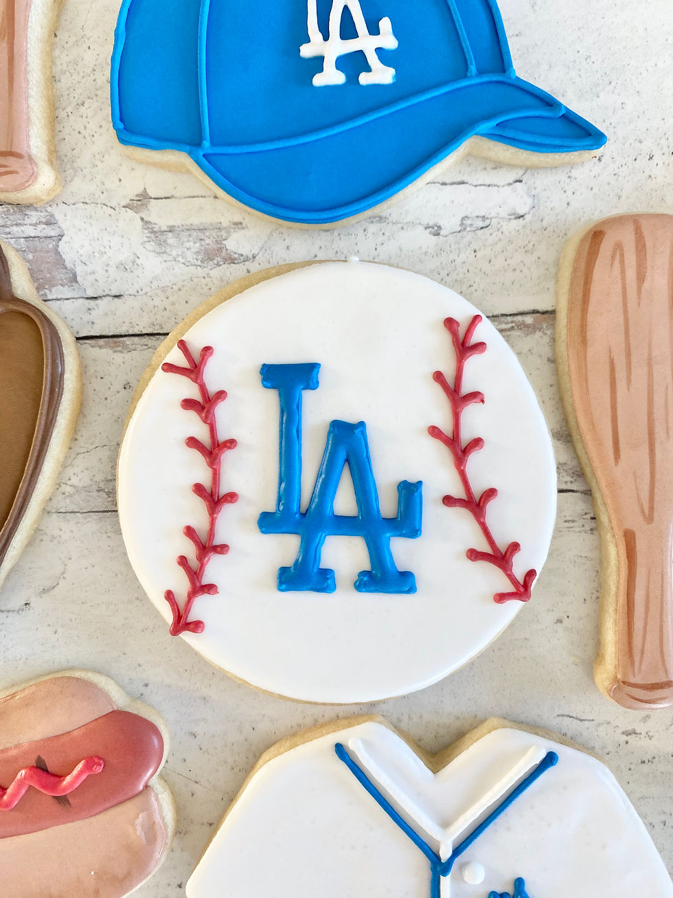 LA-dodgers-baseball-cookies-bat