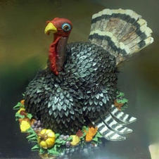 Gobble Cake-happy thanksgiving-turkey cake-thanksgiving dessert-cake-best bakery, bakery near me, San Diego bakery, custom cake-party-boy cake-birthday cake-