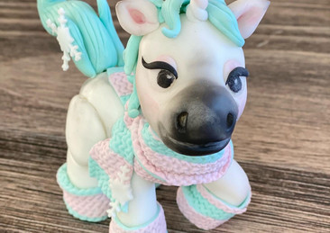 cake topper- mrs Claus-holiday cake-christmas cake- bakery near me-san Diego bakery-custom bakery-best bakery-cake figurines-unicorn topper