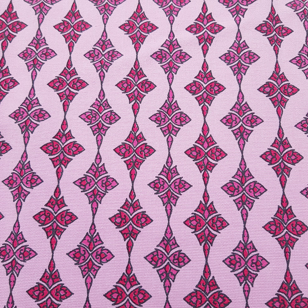 Thumbnail: Table Cloth Block Print 100% Cotton - square
