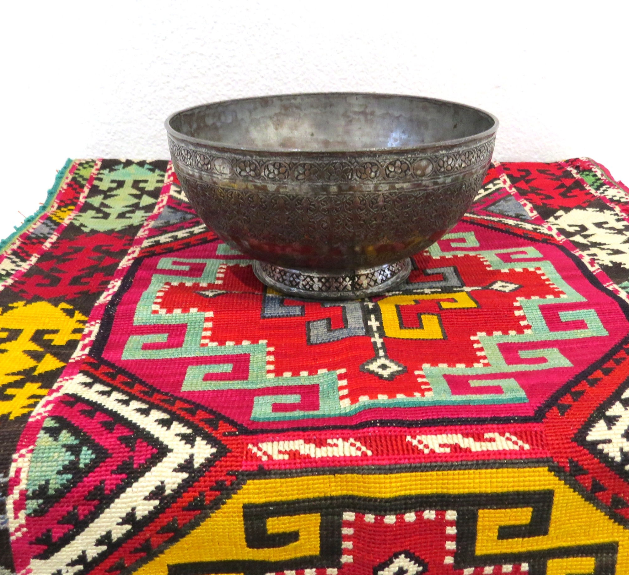 Handcrafted antique bowl