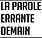 Logo La parole errante de demain