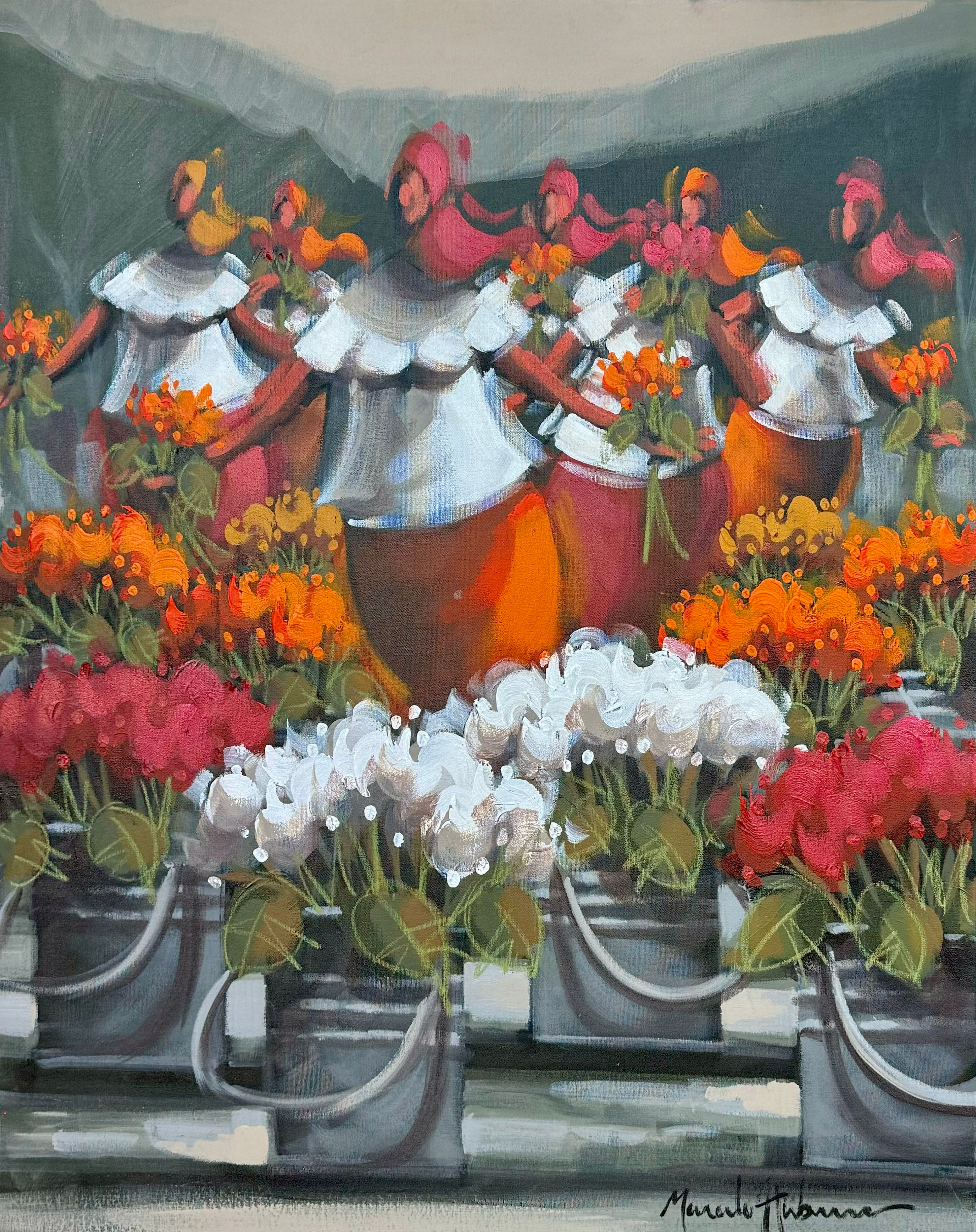 FLORISTAS- 2012- 100x80 cm- MARCELO HÜBNER