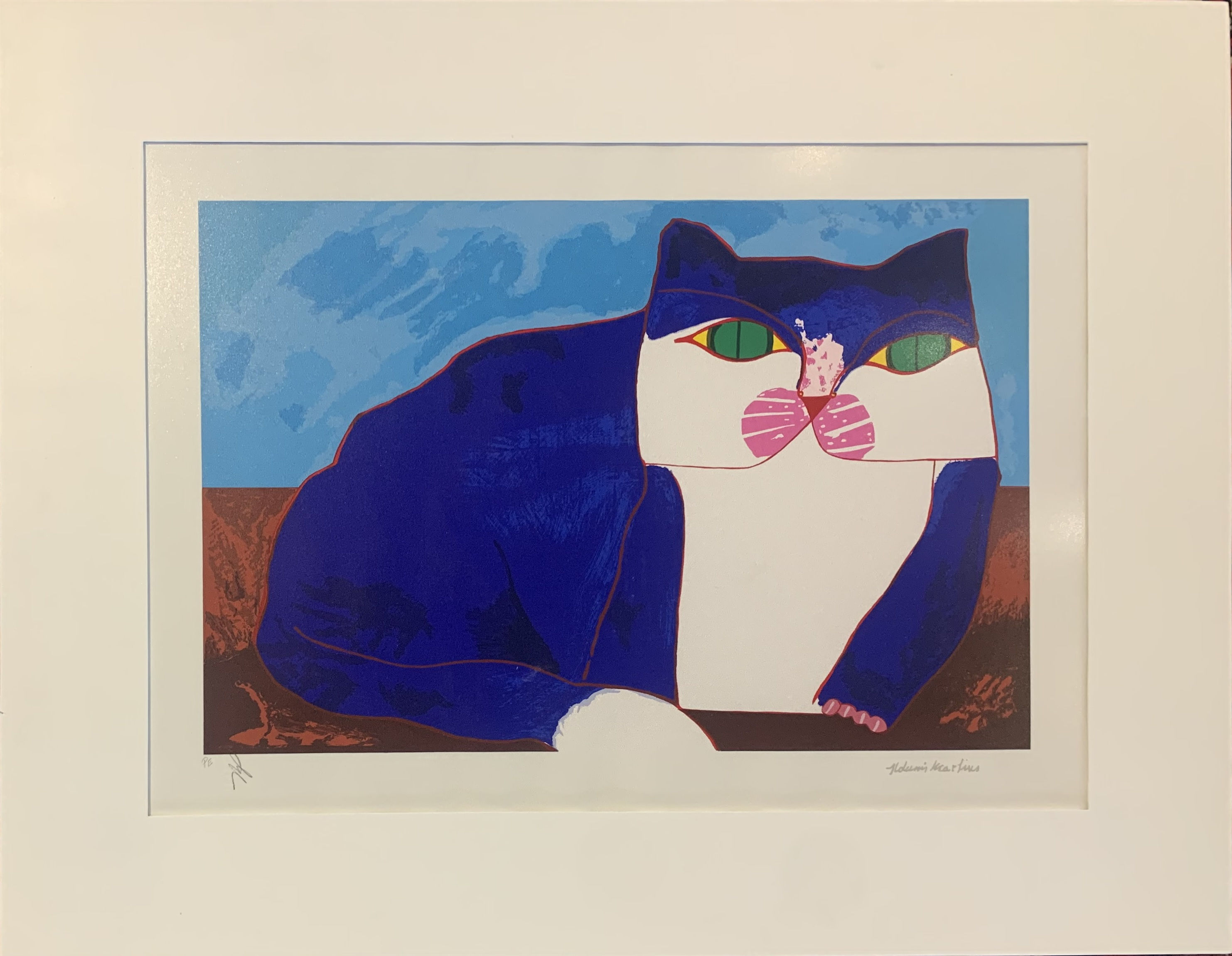 GRAV. ALDEMIR P.E. - 50 X 70 CM - MOLDURA 69 X 89 CM