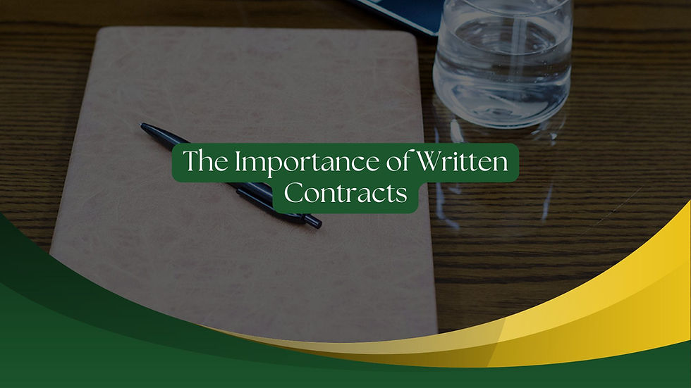 Louw & Heyl Attorneys: When a Verbal Agreement Isn’t Enough – The Importance of Written Contracts