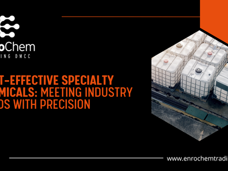 Cost-Effective Specialty Chemicals: Meeting Industry Needs with Precision