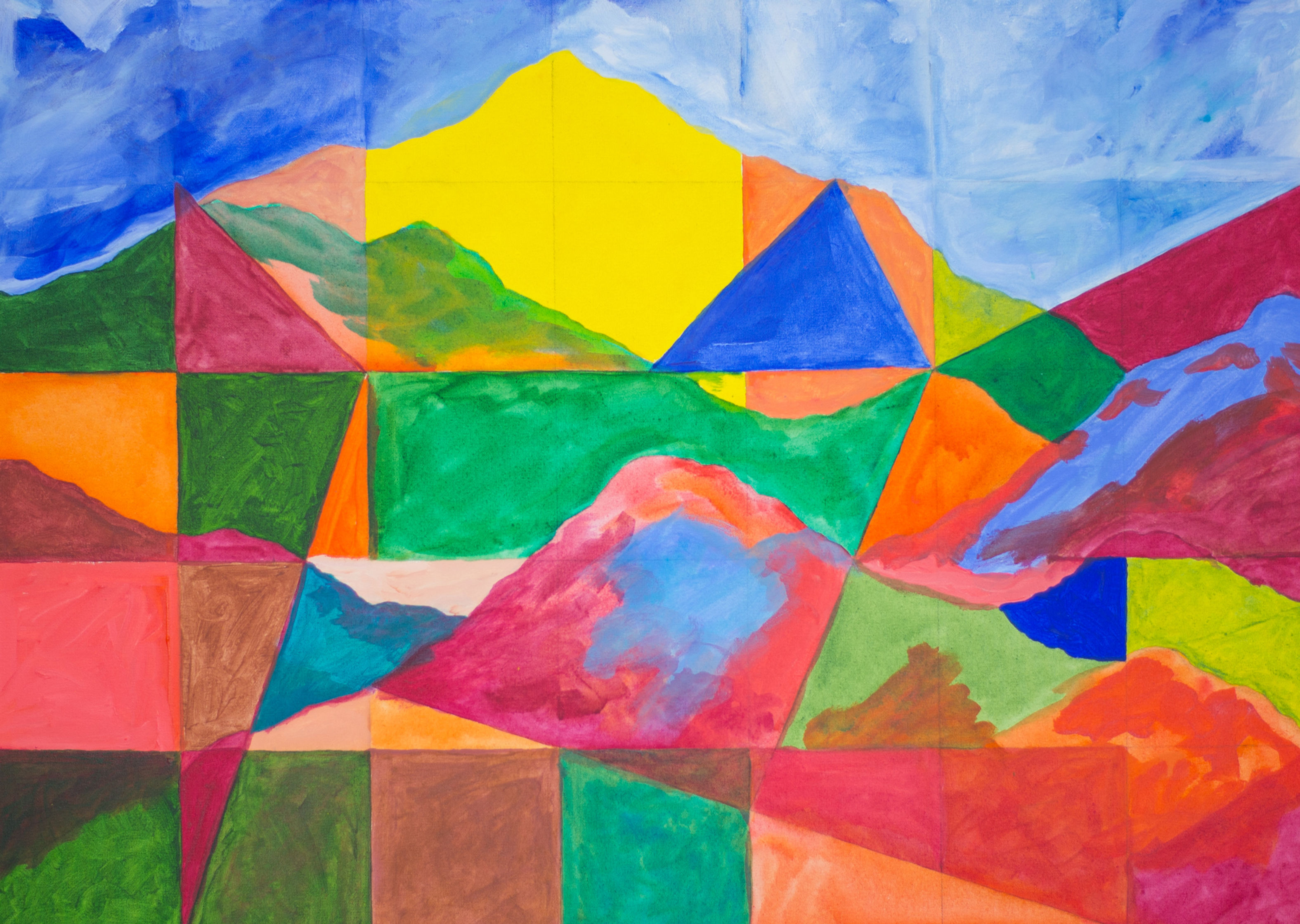 Montanhas geométricas 5