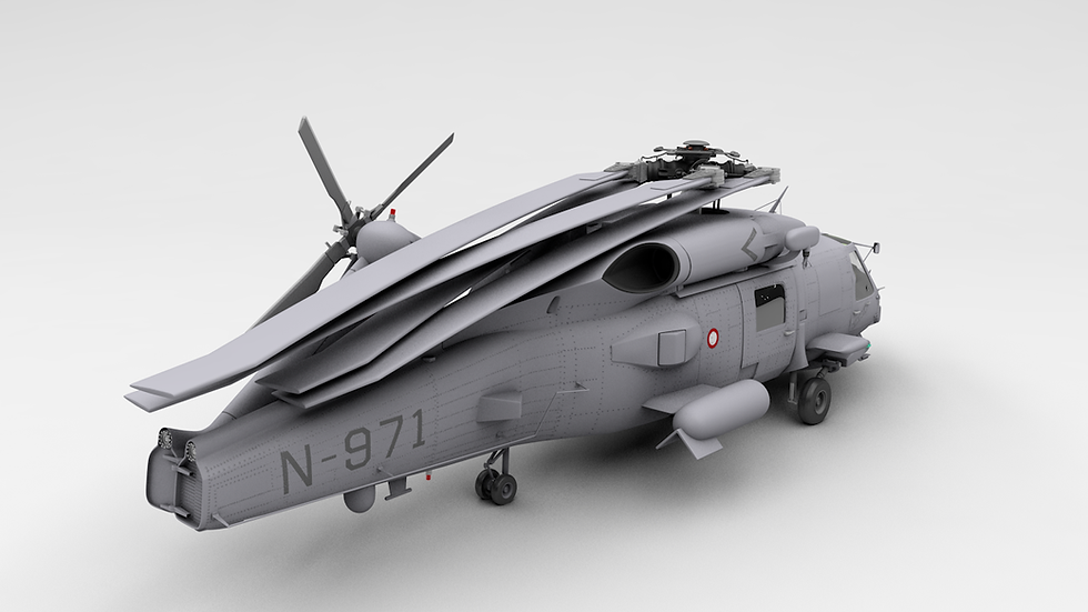 Thumbnail: MH-60R_Seahawk_Danish_V13_Simplified_3D Model