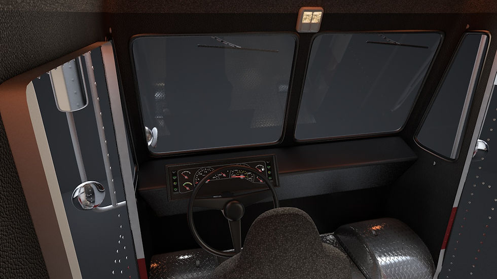 Thumbnail: Delivery Truck_V6_C4D Rigged
