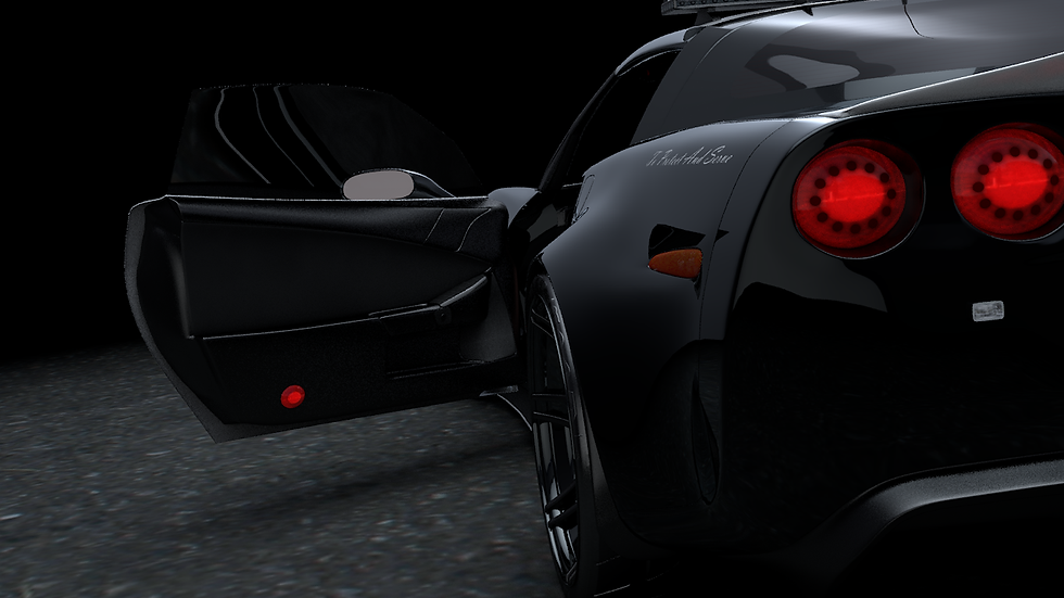 Thumbnail: SuperVette Police_V3_C4D Rigged