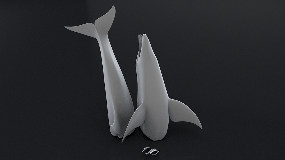 Thumbnail: Bottlenose Dolphin 3D Printable Model