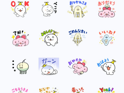 オリジナルLINEスタンプ販売開始(^^♪