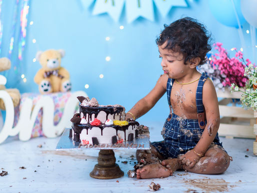 Mokshyansh's First Birthday Shoot: A Celebration of Joy and Love