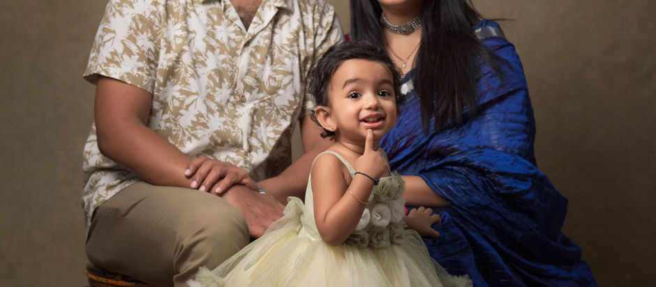 Capturing Cherished Moments: A Family Photo Shoot at Our Studio and the Beach