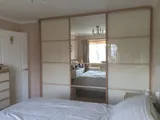 Oriental style sliding wardrobe