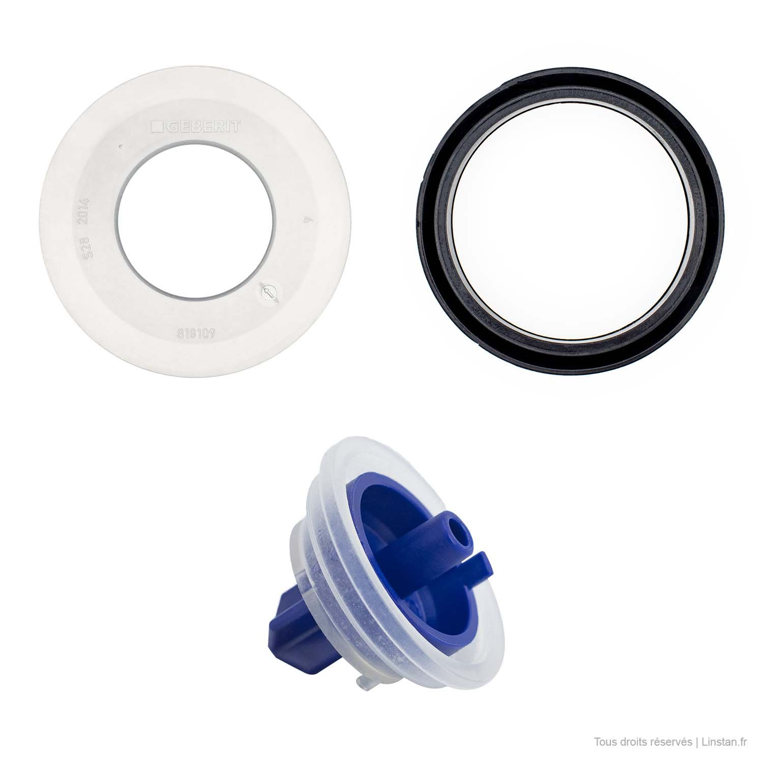 Trio essentiel Geberit | Joints de maintenance pour WC suspendu