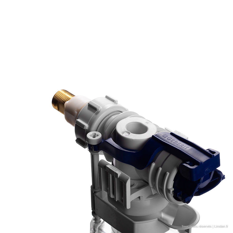 Miniature : Robinet flotteur 240.700.00.1 anciennement 16144300 Geberit | Réservoir plastique ou porcelaine