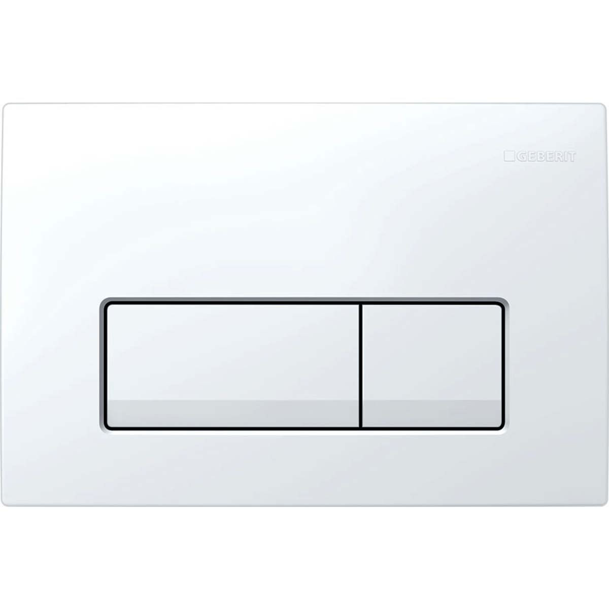 Plaque Delta50 Geberit | Réf: 115.105.11.5 | Blanc
