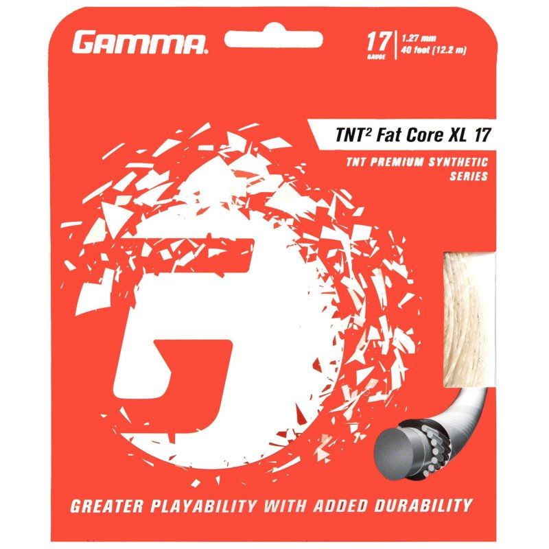 Gamma Tennisstring TNT² Fat Core XL 12,2 m Set 17