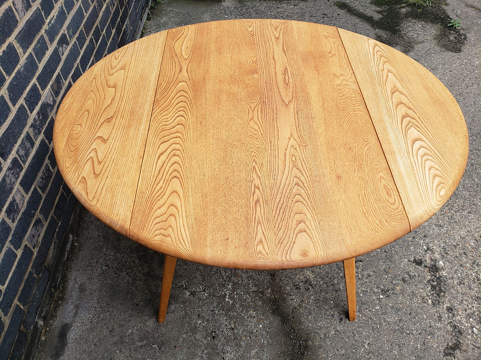 Thumbnail: Ercol Windsor Blonde 384 Dining Drop Leaf Dining Table