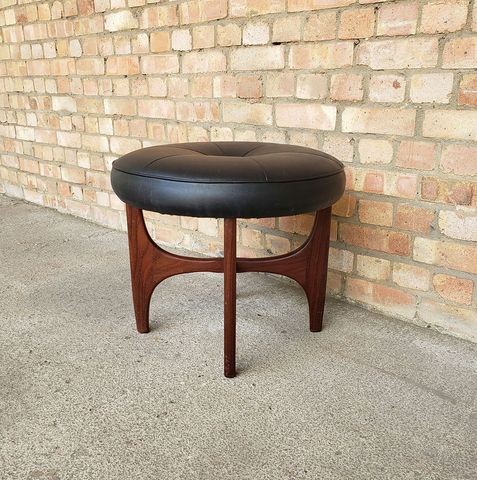 Thumbnail: G Plan Teak Dressing Table Stool (1/2)