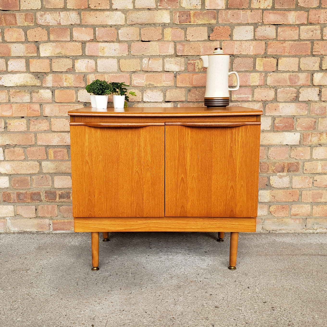 Mid Century Teak Sideboard Cabinet