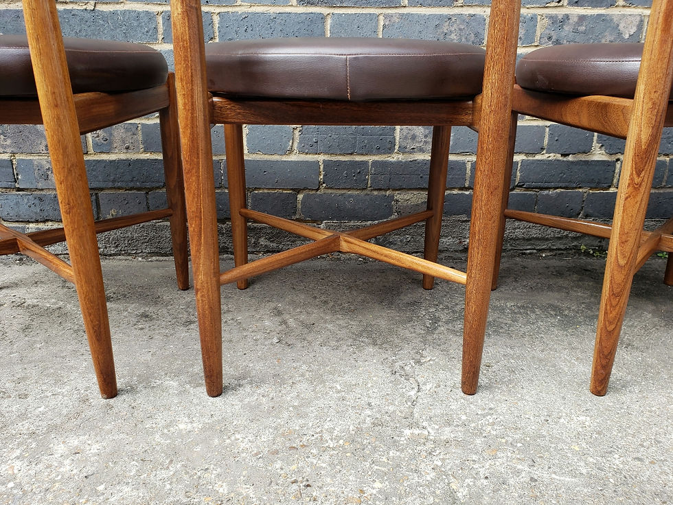 Thumbnail: 4 G Plan Fresco Victor Wilkins Dining Chairs