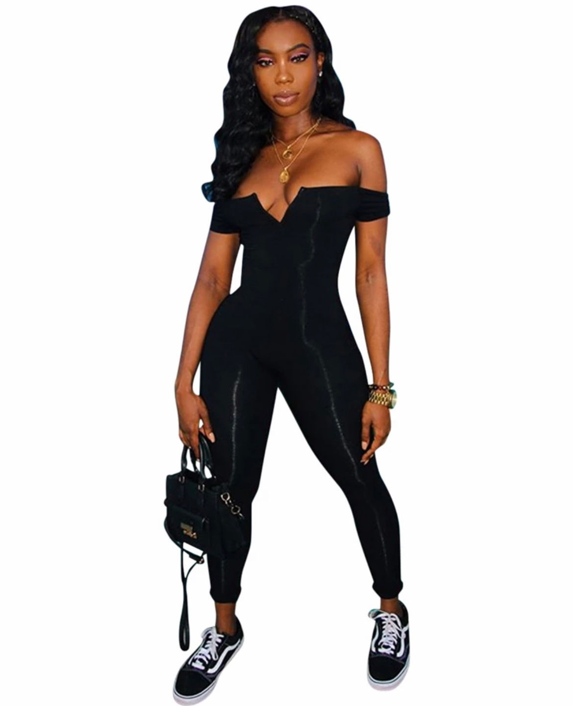 Off shoulder jumpsuit 