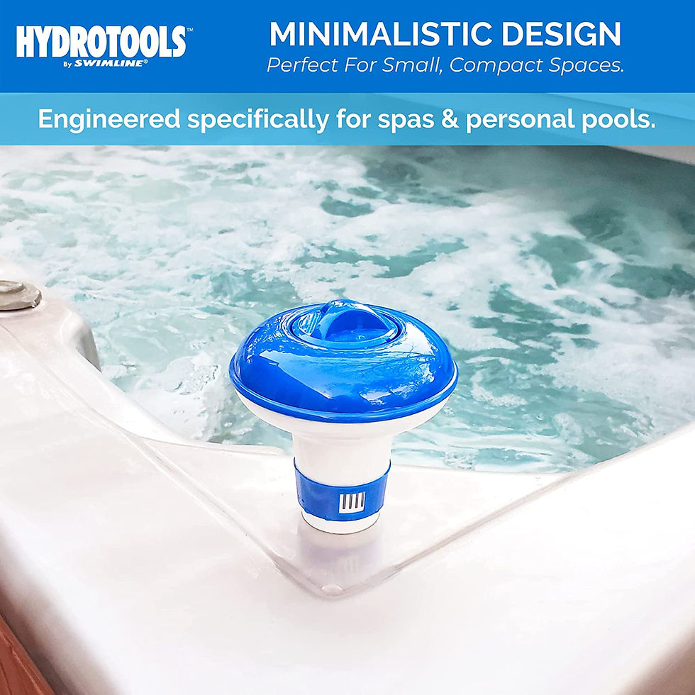 Thumbnail: HYDROTOOLS BY SWIMLINE 8715 Mini Chemical Dispenser For Spas and Personal Pools