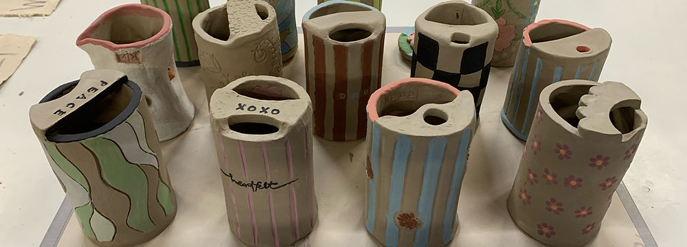 Date Night: Handbuilding Pottery Class - Travel Coffee Mugs