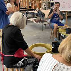 date night pottery class wheel throwing Sarasota