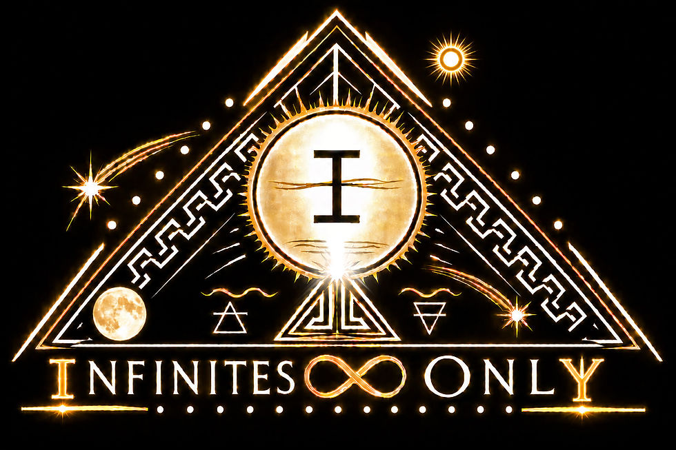Infinites Only mystical golden logo